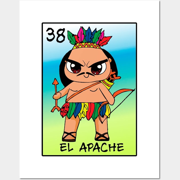 el apache Wall Art by loteriaeldiablito